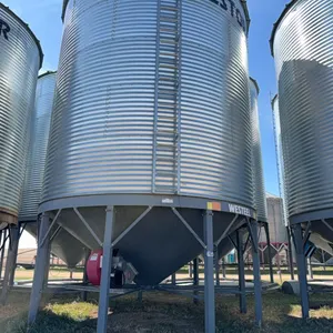 Westeel 18-05 4900 Bushel Hopper Bottom Grain Bin; SN.65-10-0411