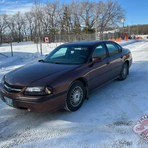 K158. 2000 Chevrolet Impala, VIN# 2G1WF55E0Y9110597, 228,841 kms showing, OWNER: Robert Bylo, SELLER: FRASER AUCTION _________________________________
