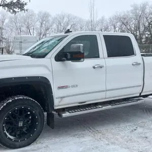 K94. 2015 GMC Sierra 2500 HD SLT 4x4 4 door Truck, 393,829 kms showing, VIN# 1GT12YEGXFF636496, OWNER: Will Creek Colony Farms LTD , SELLER: FRASER AU