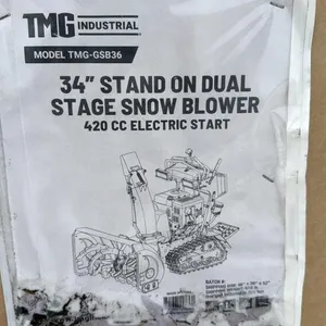 TMG 34" Stand On dual stage Snowblower 420CC engine GSB36