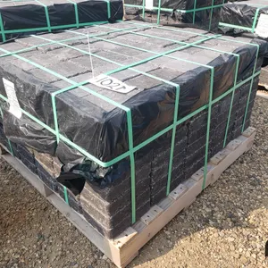 (1) Bundle of Roman Paver (8" x 10" x 2 3/8") Charcoal Colour Patio Stones
 UNRESERVED