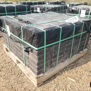 (1) Bundle of Roman Paver (8" x 10" x 2 3/8") Charcoal Colour Patio Stones
 UNRESERVED