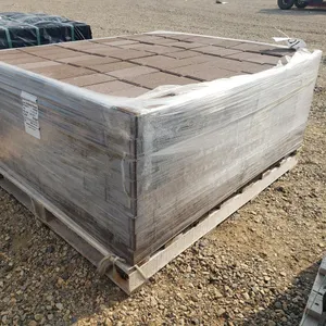 (1) Pallet of Holland Paver (4" x 8" x 2 3/8") Brown Colour Patio Stone Bricks
 UNRESERVED