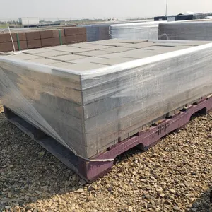 (1) Pallet of Grey Colour (8" x 10" x 2 3/8" Charcoal Colour Patio Stones
 UNRESERVED