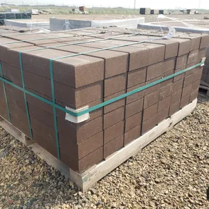 (1) Pallet of (6" x 20" x 3 1/8") Brown Colour Patio Stones
 UNRESERVED