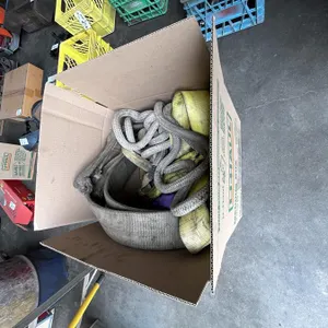 Box of Tow Ropes & Straps
 UNRESERVED