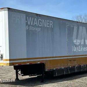 1999 Kentucky drop frame moving van trailer