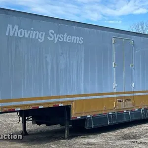 1998 Kentucky drop frame moving van trailer