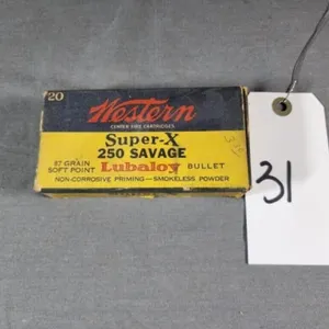 Western Super X 250 Savage Ammo