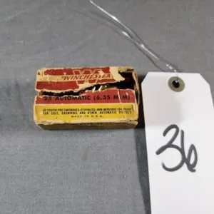 Winchester 25 Automatic  6.35 M/M