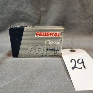 12g 4 Buck Shot Federal Shell 2 3/4" Qty 5 in box