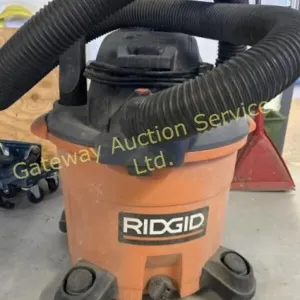 Ridgid shop vac 12 gallon wet dry