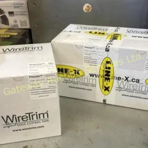 Three boxes of edge cutting tape.