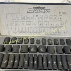 37 pcs Impact set 1/2 inch and 3/8 drive .