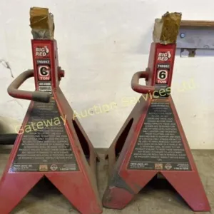 Big Red Six ton jack stands