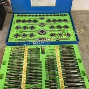 Tugsten Tap and die set 110 piece. Not full set.