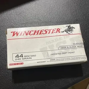 Winchester 44 rem mag 240 grain jacketed soft