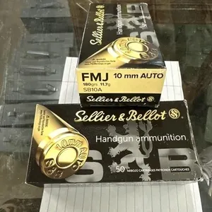 Sellier and Bellot 10 mm 180 grain 11.7 gram