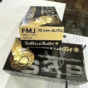 Sellier and Bellot 10 mm 180 grs. 11.7 g FMJ 50