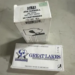 Great Lakes 454 casull 300 gr RNFP poly coated