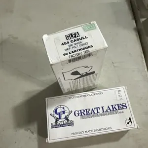 Great Lakes 454 casull 300 gr RNFP poly coated 50
