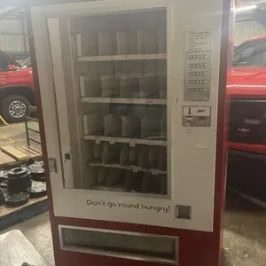 Vending machine selling as is missing parts