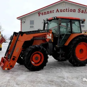 2006 Kubota M125X MFWD, Loader Tractor