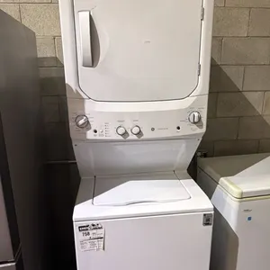 GE STACKING WASHER & DRYER SET