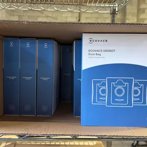 *NEW IN BOX* (16) ECOVACS DEEBOT X1/X1 PLUS/T10/T10 PLUS SERIES 3-PC DUST BAGS