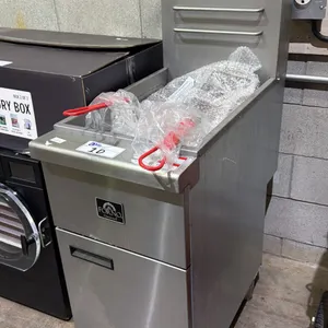 FORNO COMMERCIAL STAINLESS STEEL DUAL BASKET DEEP FRYER