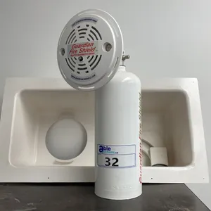 GUARDIAN FIRE SHIELD AUTOMATIC FIRE SUPPRESSION DEVICE, EYE WASH STATION & FIRST AID KIT