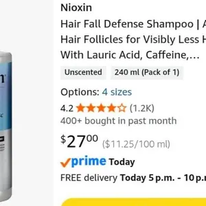Nioxin Pro Clinical Hair Fall Defense Shampoo 476 mL