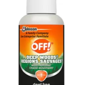 OFF! Deep Woods Insect Repellent Spray, Deet-Free, Lot of 3 Bottles, 4 oz Each