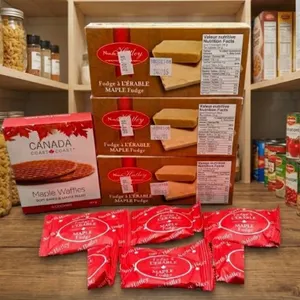 Maple Waffles and Maple Fudge Assortment