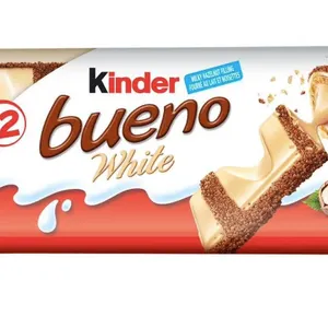 Kinder Bueno White 20-Pack Chocolate Bars, 39g Each