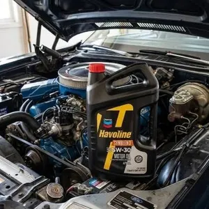 Chevron Havoline Synblend 5W-30 Motor Oil 5-Quart Container