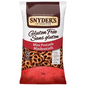 Snyder’s of Hanover Gluten-Free Mini Pretzels 12 x 220g
