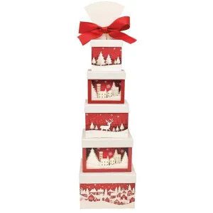 Santangelo 1.7 kg Holiday Gift Tower with Assorted Treats