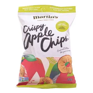 Crispy Apple Chips 15x22g Bags with Product Details