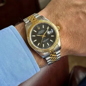 Rolex “STYLE” Oyster Perpetual Date just Watch with Two-Tone Jubilee Bracelet