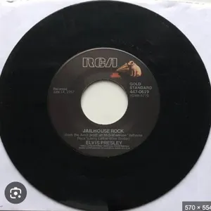 Elvis Presley RCA Gold Standard 45 RPM Record