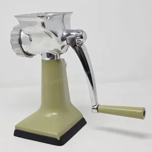 Vintage Avocado Green Meat Grinder