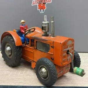 GAMA Wind Up Toy Tractor - US Zone Germany.