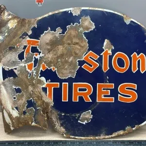 Double Sided Flanged Firestone Tires Porcelain