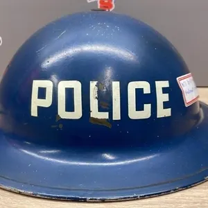 WWII British Military Police Helmet.