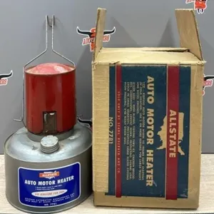 Vintage Allstate Auto Motor Heater w/Original