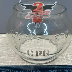 Etched CPR Embossed Adlake Kero Railway Lantern