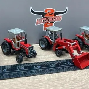 5, 1:64 Massey Tractors.