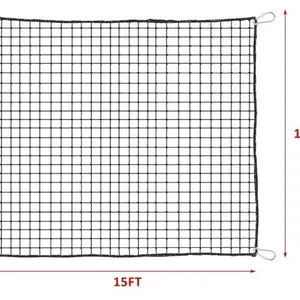 New - Xeternity Heavy Duty Golf Netting - High Impact Practice Barrier Net,Ball Containment for Hitting, Driving and Chipping,Golf High Impact Net . M