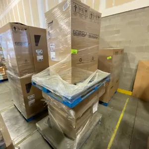 Pallet Lot of Eklipse R18-HTG24-PC Wall Cabinet Pallet in Ruby Finish